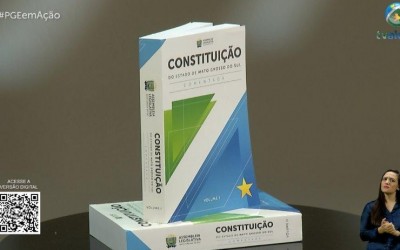 Constituição Comentada é destaque do PGE em Ação Diálogos.