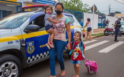 Guarda Civil nas ruas de Campo Grande Mato Grosso do Sul.