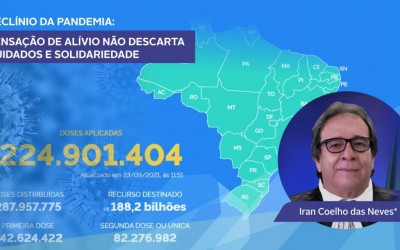 SENSAÇÃO DE ALÍVIO NÃO DESCARTA CUIDADOS E SOLIDARIEDADE