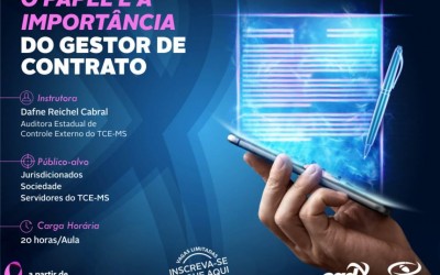 EAD capacita sobre a importância do Gestor do Contrato