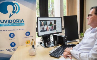 Ouvidoria do TCE-MS participa de webinário comemorativo