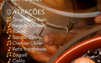 Pagode do Dedinho.  Associação de Moradores da Coophatrabalho.