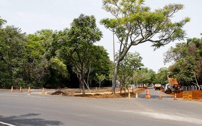 Reforma do Parque: Avenida do Poeta sofre interdição. 