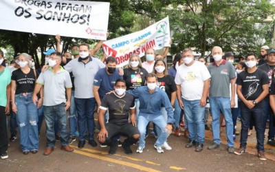 CARREATA PROMOVE CONSCIENTIZAÇÃO CONTRA O USO DE DROGAS.