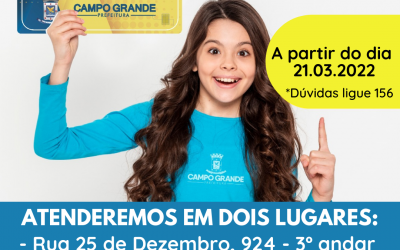 ATENDIMENTO DE PASSE ESTUDANTIL SERÁ EM DOIS ENDEREÇOS.