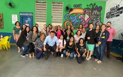  Vereador Villasanti se reúne duas vezes com assistentes de educação infantil para ouvir demandas da categoria.