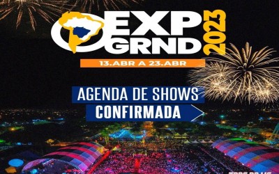 Agenda de shows da EXPOGRANDE-2023 confirmada.