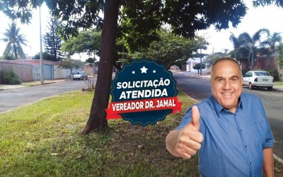 Dr. Jamal Salem tem mais uma solicitação atendida.