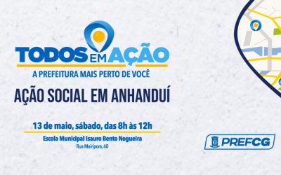 PROGRAMA TODOS EM AÇÃO CHEGA AO DISTRITO DE ANHANDUÍ.