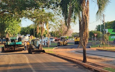 Obra na região do Lago do Amor prossegue no fim de semana.