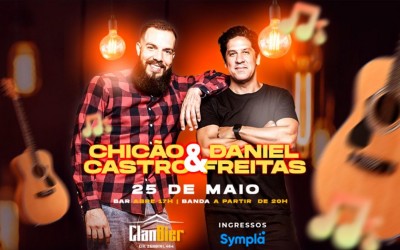 ClanBier com Chicão Castro e Daniel Freitas.