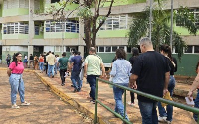 Concurso da Iagro teve mais de mil pessoas na prova objetiva.