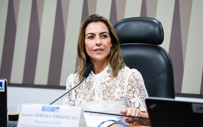 Vape usado no Brasil pode ter maconha, diz Soraya Thronicke.