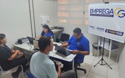 Emprega CG realiza ação na USF do São Francisco.