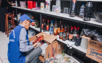 Fiscalização reforça segurança em bares de Campo Grande.