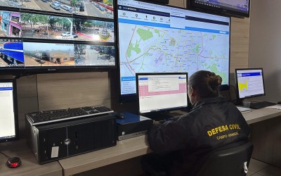 Defesa Civil emite alerta de tempestade para Campo Grande.