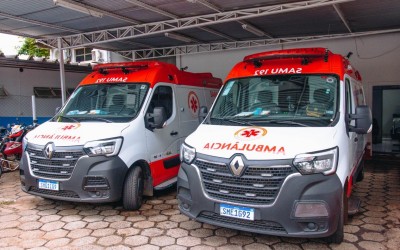 Samu passa a operar com novo conjunto de ambulâncias.