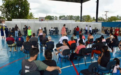 Ação Social reúne serviços públicos no Parque Lageado.