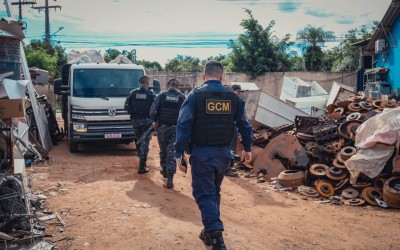 GCM deflagra Operação Ferro-Velho 2026.