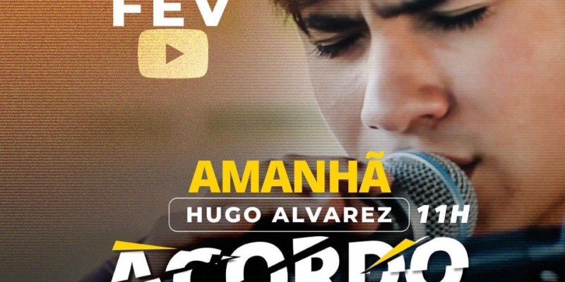 Hugo Alvarez lança musica nova no seu canal do Youtube