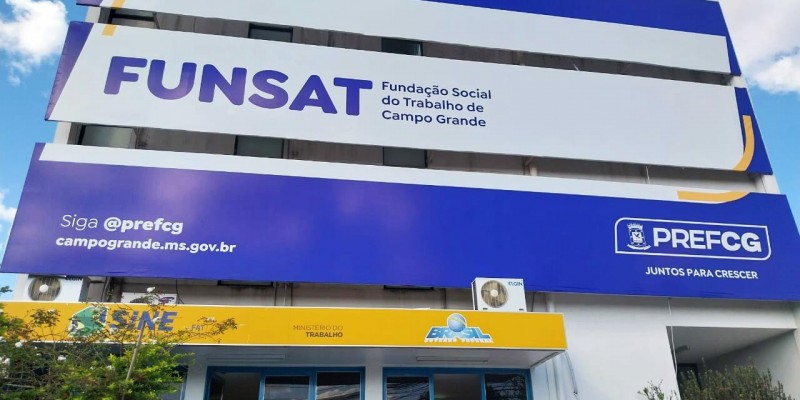 Funsat oferta 2.050 vagas de trabalho nesta quarta-feira.