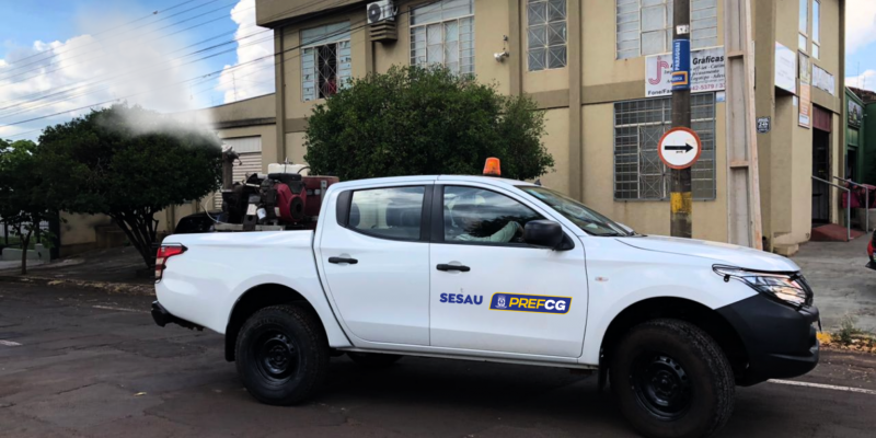 Quatro bairros são foco do fumacê nesta quarta-feira.