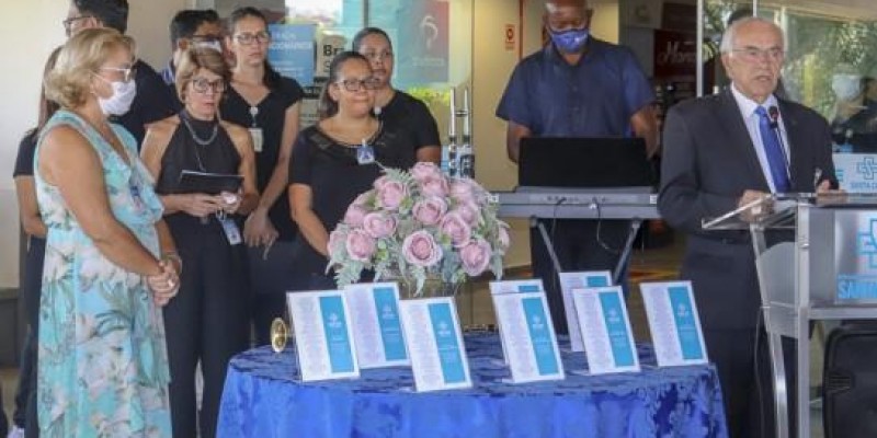 SANTA CASA REALIZA CULTO ECUMÊNICO EM MEMÓRIA AOS FUNCIONÁRIOS QUE PERDERAM A VIDA EM 2021