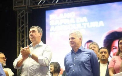 Governador Eduardo Riedel e Lula estão alinhados pela agricultura familiar, diz ministro na Capital