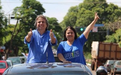 Mulher de deputado lidera com 65% pesquisa pela prefeitura de Bataguassu, segundo Ranking.