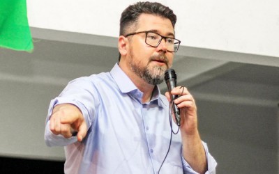 Após lançar candidatura a prefeito de Campo Grande, o Deputado Marcos Pollon deve perder presidência do PL Estadual.