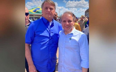 Coronel David se reúne em Brasília com o ex presidente Jair Messias  Bolsonaro para articular  estratégia de fortalecimento da direita em Campo Grande-MS.
