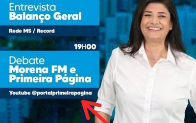 Os Candidatos a prefeitura municipal de Campo Grande terão o segundo  debate nesta quarta-feira e Rose confirma a sua presença.