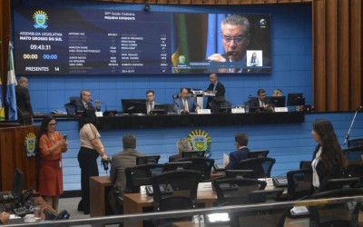 Mesa diretora da ALEMS deve continuar a mesma nos próximos dois anos.