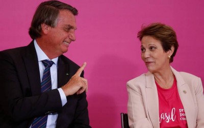 Bolsonaro detona senadora de MS e manda recado para Tereza Cristina.