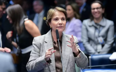A Senadora Tereza Cristina deve aguardar CCJ para decidir voto, sobre PEC da Blindagem.