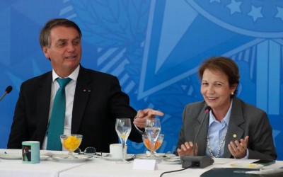 A Senadora Tereza Cristina diz que condenação de Bolsonaro é injusta e pena
