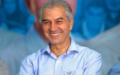 O ex Governador Reinaldo Azambuja assina ficha de filiação no PL no dia 12 de setembro, na Nipo-Brasileira.