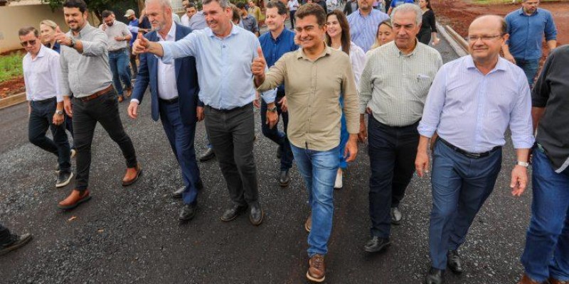 Obras do Governo de MS garantem qualidade de vida e estrutura para Dourados seguir crescendo.