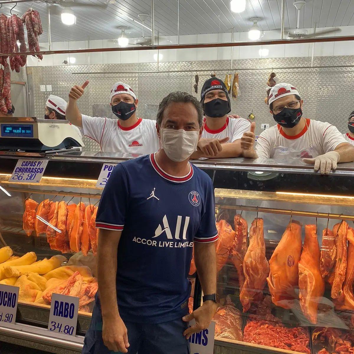 Neste domingo  o Prefeito Marcos Trad foi  visitar amigos nas Moreninhas, Mercadão, na Liga Terrão.