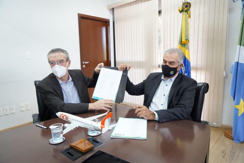 Presidente participa de lançamento de rota aérea inédita entre Bonito e São Paulo.