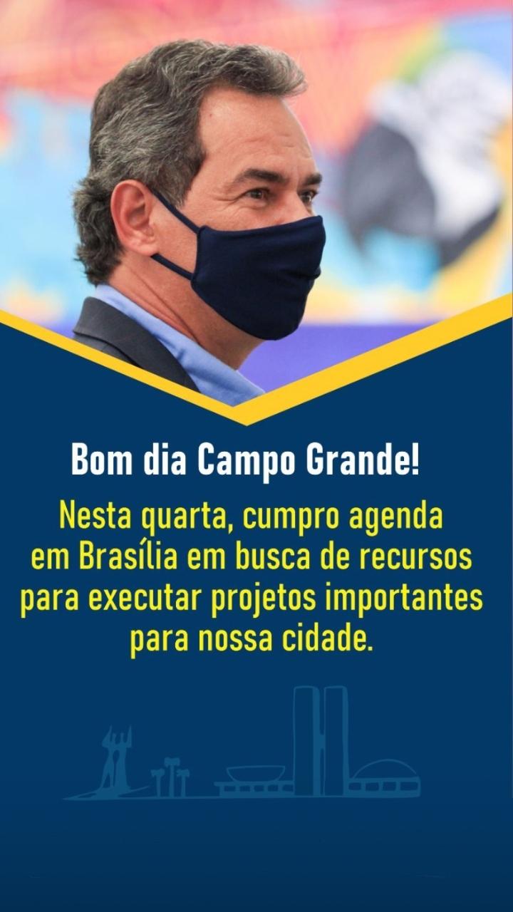 Prefeito Marquinhos Trad  vai em  Brasília pedir a ministro reativação da ferrovia e porto seco