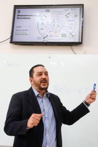 Bruno Lupoli  ministra treinamento para implementação do Parque Tecnológico de Campo Grande. Bruno Lupoli  ministra treinamento para implementação do Parque Tecnológico de Campo Grande.