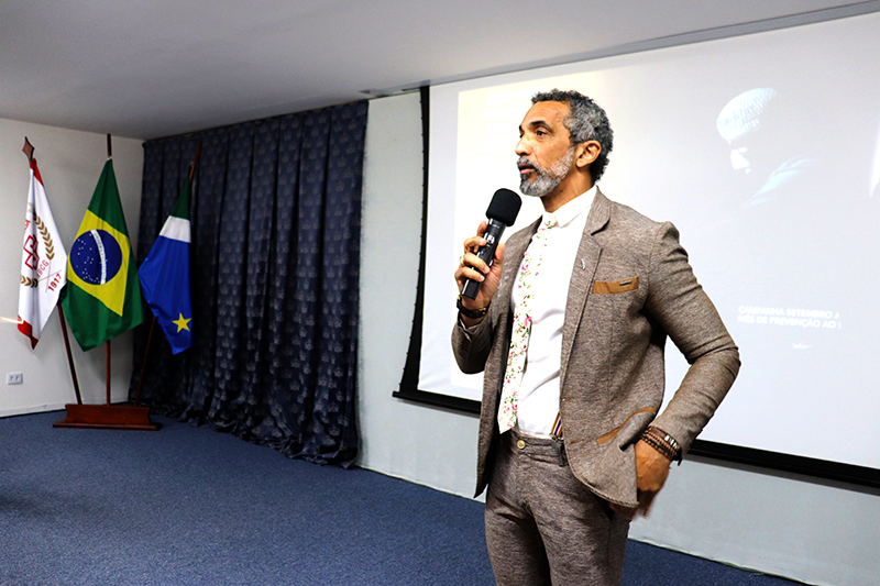 SANTA CASA DE CAMPO GRANDE REALIZA PALESTRA EM ALUSÃO AO SETEMBRO AMARELO.