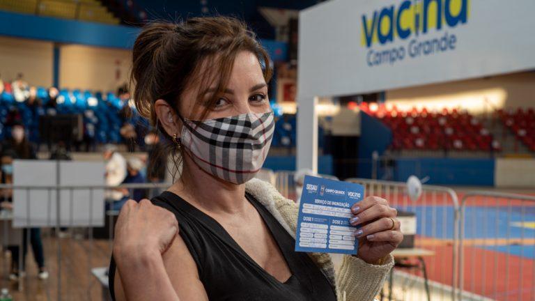 CAMPO GRANDE ULTRAPASSA A MARCA DE 70% DE TODA A POPULAÇÃO VACINADA CONTRA A COVID-19.