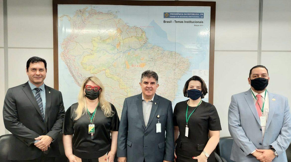 Comissões e Coordenação do Litech buscam parceira em Brasília para fomentar importância da LGPD. Comissões e Coordenação do Litech buscam parceira em Brasília para fomentar importância da LGPD.