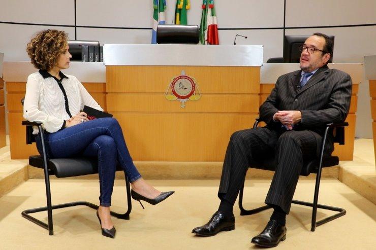 Desembargador fala sobre conciliação no programa Mérito da Questão. Desembargador fala sobre conciliação no programa Mérito da Questão.