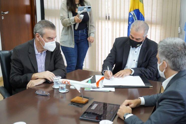 Lançamento de Rota Aérea. 