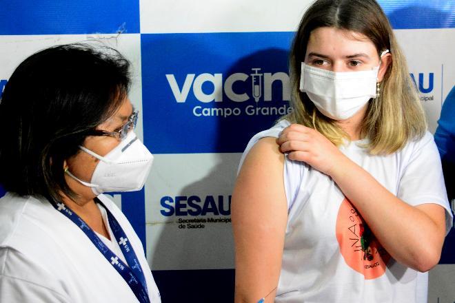 Mãe percorreu 1.100 km para imunizar filha com cardiopatia contra Covid-19 em MS