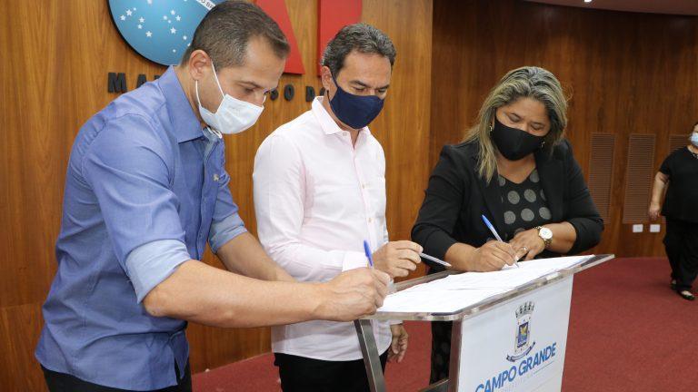 Prefeitura dá posse aos novos membros  do comitê poprucg.