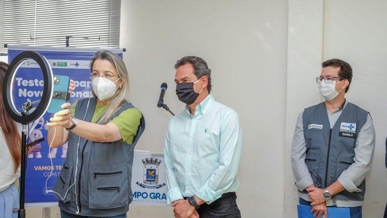 Prefeitura de Campo Grande é finalista em prêmio nacional do enap com o sistema monitora saúde.